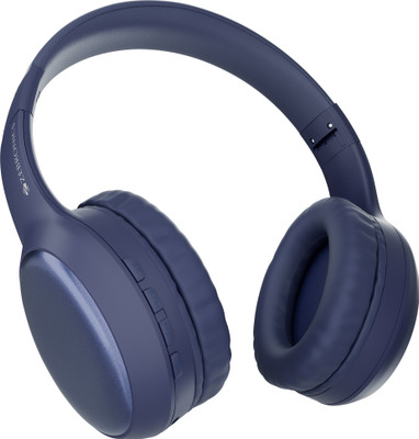 ZEBRONICS Thunder Max (ZEB-WHP 7), 120H Playtime, 3 EQ Modes, ENC,BT v5.4, Metallic Finish Bluetooth(Purple, On the Ear)