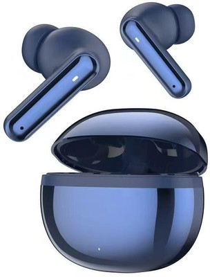 JAZX Airdops Apex TWS Earbuds with 45 HRS Playtime,(50ms Low Latency), Bluetooth v5.3 Bluetooth(Blue, True Wireless)