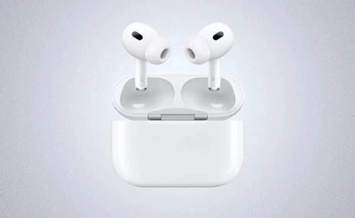 BeatFlow A-EarPods Pro 2 (2nd generation) with MagSafe Case-(USB-C) Bluetooth(White, True Wireless)