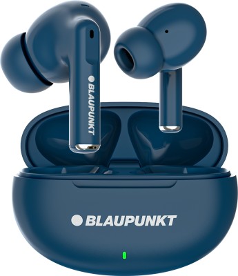 Blaupunkt BTW09 AIR Truly Wireless BT Earbuds, HD Sound, Low Latency,30H Playtime*, BT-5.3 Bluetooth Gaming Headset(Blue, True Wireless)