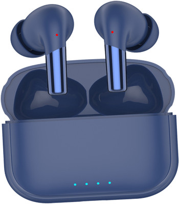 WEROX Earbuds Active Noise Cancellation Fast Charging Super Stereo Sound Bluetooth Gaming(Blue, True Wireless)