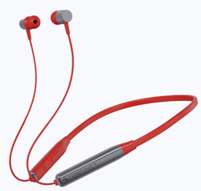 ZEBRONICS ZEB Evolve Metallic Red Bluetooth Headset Bluetooth Gaming Headset(METTALIC RED, In the Ear)