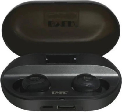 GUGGU 14v_T2 TWS Earbuds: 26hr Playback, Bluetooth 5.1, iOS/Android Bluetooth(Black, In the Ear)