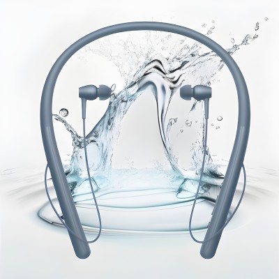 GREE MATT Bluetooth with 40Hrs Playtime,Waterproof,Ultra Sound Quality, Fast Charging N21 Bluetooth Headset(Blue, In the Ear)