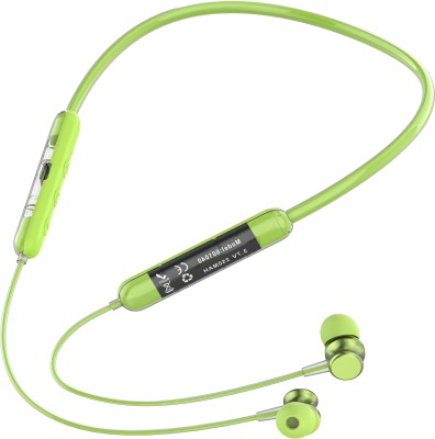 Chaebol New 2024 Transparent Stereo Bass Battery Life 48hr Earphone Call Vibration Alart Bluetooth Gaming Headset(Green, Enhanced Bass, Voice Changer, Immersive LED Lights, In the Ear)