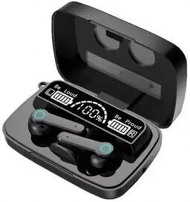 Meera Trader M19 TWS Wireless Bluetooth Earbuds 83 Bluetooth(Black, True Wireless)