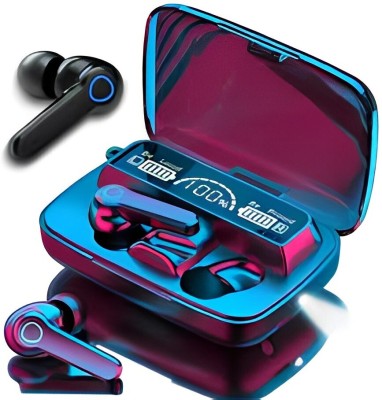 MY COOL STAR M19 Earbuds TWS true wireless with Power Bank Bluetooth Bluetooth Gaming Headset(Blue, In the Ear)