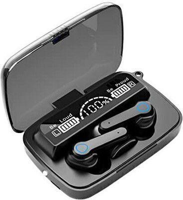 HODOPHILE M19 Earbud with 40H Playtime, Quad Mic ENC, Game Mode, 13mm driver, AAC codec Bluetooth(Black, True Wireless)