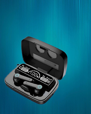 Mid Light M19 ADVANCE ASAP Charge BLUETOOTH Wireless Earbuds M141 Bluetooth(Black, True Wireless)