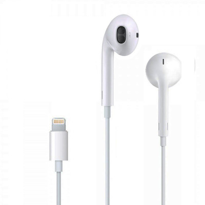 X88 Pro Wired Earbuds Lightning Earphone Mfi Certified Built-In Mic & Volume Control Wired(White, In the Ear)