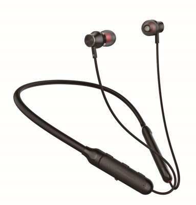 FITRIC BT-23 India's First low budget 6 monthy Warranty Neckband compatiable vivo, mi Bluetooth Headset(Black, In the Ear)