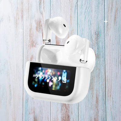 AIElectro ANC / ENC TOUCH015 Bluetooth(White, In the Ear)