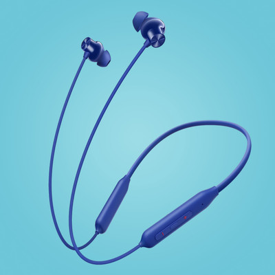 antitech Bullets Z2 - MAGNETIC POWER OFF/ON 48Hr Playtime Headphone Neckband C10 Bluetooth(Blue, In the Ear)