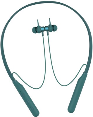 XEWISS New S2 Bluetooth Neckband Headset Headphone Sports Earbuds Sweatproof Earphones Bluetooth Gaming Headset(Green, In the Ear)