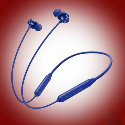 NECKTECH Bullet Z2 Anc Blue BT s Bluetooth(Blue, In the Ear)