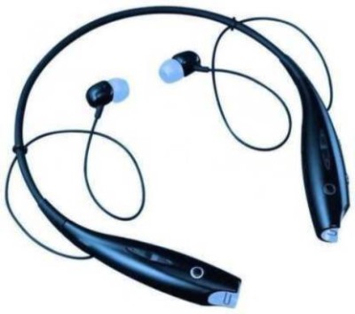 samphalos HBS 730 Neck band Bluetooth Bluetooth Bluetooth Headset Bluetooth Headset(Black, True Wireless)