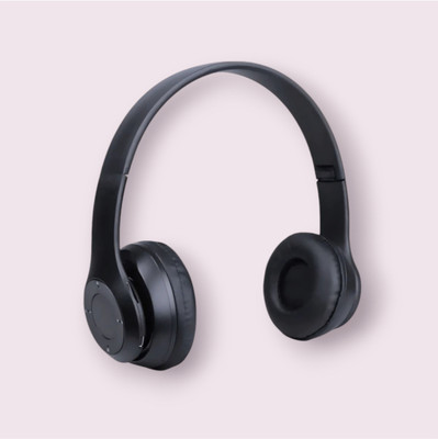 TWS Low-Latency Wireless Gaming Headset with Powerful Resonant Bass_PF Bluetooth & Wired(Black, On the Ear)