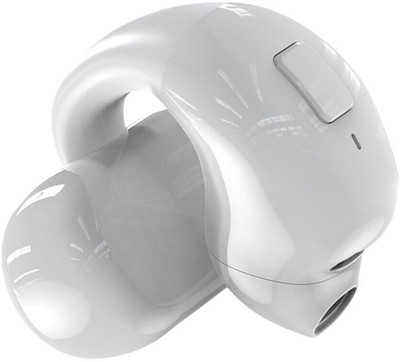 Whitecherry Wireless Bluetooth On The Ear Earbuds Running Consumer Portable Audio Bluetooth without Mic(White, On the Ear)