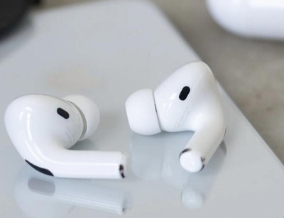 BeatFlow A-EarPods Pro 2 (2nd generation) with MagSafe Case-(USB-C) Bluetooth(White, True Wireless)