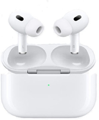 Vntex Latest AirPods Pro2 (2nd generation) ANC,Touch Control (USB-C) Premium Bass Bluetooth(White, True Wireless)