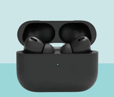 Podnix TWS Elite True Wireless Earbuds with Mic & Charging Case – Pitch Black Bluetooth(Black, True Wireless)