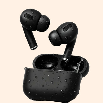 Three Guys Black Buds With Touch Sensor, Waterproof, ANX,2 Bluetooth V5.1 Bluetooth True Bluetooth(Black, True Wireless)