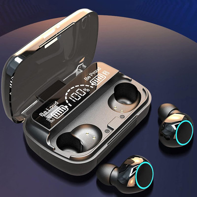 Seashot Bluetooth in-Ear Wireless Earbuds with Upto 4 Hours Playback Stereo1 Bluetooth(Black, True Wireless)