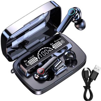 ULTADOR AirBass Airpods with Earbuds Movie Mode 48Hrs Total Playtime Bluetooth Bluetooth Gaming Headset