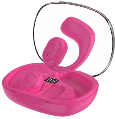 COREGENIX U10 OWS Bluetooth TWS Earbuds with ENC & Premium Design, 30hrs of Playtime Bluetooth(Rose Red, True Wireless)