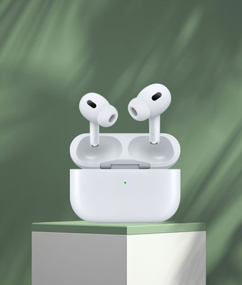 SAIBABA Air-pods (2nd generation) ANC,Touch Control (USB-C) Premium Bluetooth(White, On the Ear)