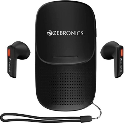 ZEBRONICS Sound Bomb X1 - Black Bluetooth Headset(Black, True Wireless)
