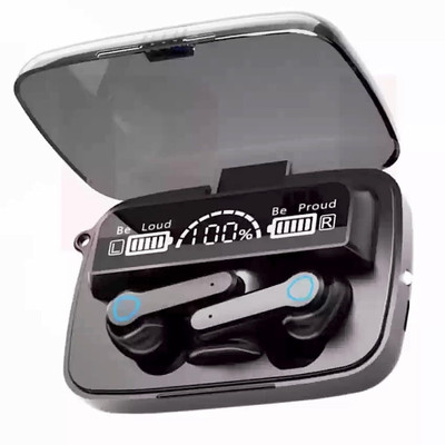 MAGENESE M19 Gaming Earbuds Bluetooth 5.0 Wireless LED Bluetooth(Black, True Wireless)
