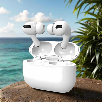GWALBROS Earbuds Pro Mic Bass & Noise Cut Bluetooth(White, True Wireless)