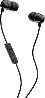 Jib Wired Earbuds with Microphone, Noise Isolating Fit, Call and Track Control(Black, In the Ear, In the Ear)