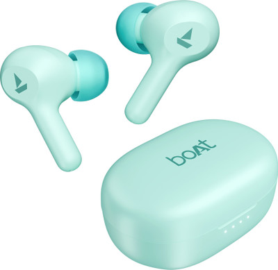 BoAt Airdopes 71 W/ 40 HRS Playback, ENx Technology & Beast Mode Bluetooth  (Aqua Blue, True Wireless) For Rs. 999 @ 75 %