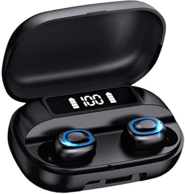 UPOZA Earbuds T2 Upto 48 Hours Playback with ASAP Charge Bluetooth(Black, True Wireless)