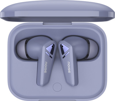 Noise Buds F1, 50H playtime, Matte finish Case, Quad Mic with ENC, In-built EQ Modes Bluetooth(True Purple, True Wireless)