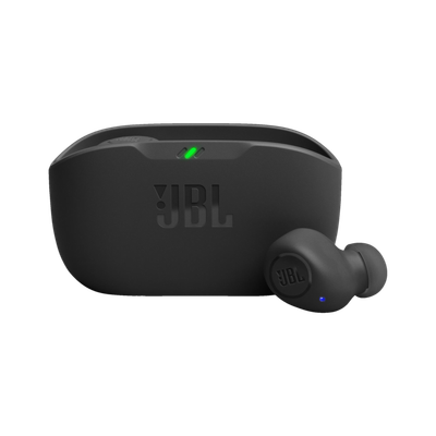 JBL Wave Buds TWS, 32Hr Playtime, IP54, Smart Ambient & TalkThru Mode, JBL App, Bluetooth(Black, In the Ear)