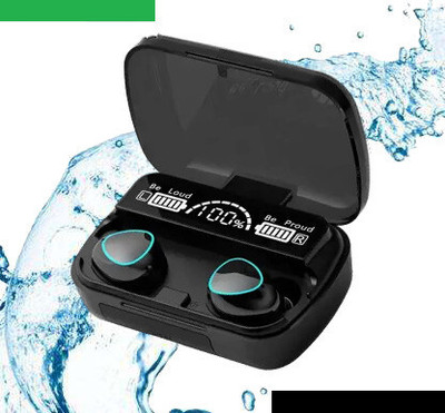 EAGGR M10 True Wireless in ear Earbuds Bluetooth TWS Touch Control Gaming E323 Bluetooth Gaming(Black, True Wireless)