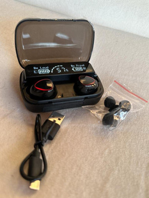 NIMSAUDIO New Edition TWS M19 Gaming Earbuds Bluetooth 5.0 Wireless LED Digital Display N9 Bluetooth(Black, In the Ear)
