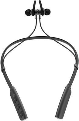 G2L Wireless BT Neckband Earphone with Fast Charge Technology and 8 Hours Playback Bluetooth(Black, In the Ear)