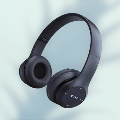 house of common Collapsible Bluetooth Bass Surge Pro Audio_TO Bluetooth & Wired(Black, On the Ear)