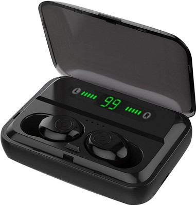 DRUMSTONE F9 Bluetooth 5.0 TWS Earbuds with Digital Display Bluetooth(Multicolor, In the Ear)