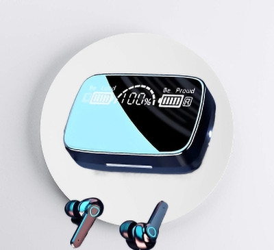 Clairbell TWS_M19_Buds 5.1 Earbuds with 280H Playtime, Headphones with Power Bank_B24 Bluetooth without Mic(Black, In the Ear)