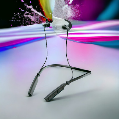 GPQ STORE Rokerz 235 Pro Wireless Bluetooth Neckband(0.2358 Bluetooth(Black, In the Ear)