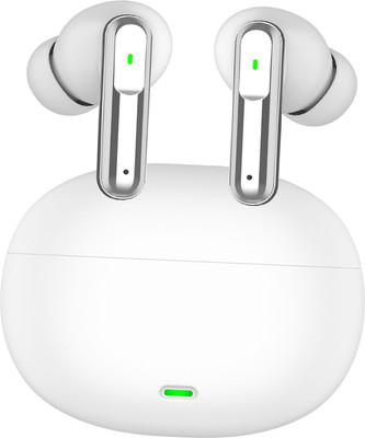 IZWI NBX38 Rockerz 60 Hours*Playtime| Deep Bass | 40Ms Gaming | TrueWireless Bluetooth Gaming(White, True Wireless)