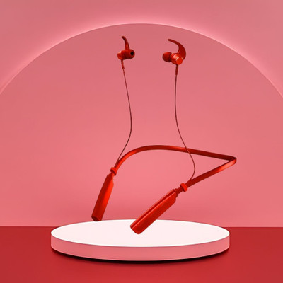 Clairbell 235Pro Bluetooth Neckband Noise-Cancelling True Wireless in-Ear & MicrophoneT151 Bluetooth(Red, In the Ear)