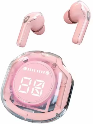 house of common TWS Ultrapods Earbuds, Ultrapod Pro, True Wireless Earbuds, Bluetooth(Pink, In the Ear)