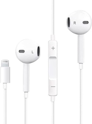 X88 Pro iPhone Lighting Wired Earphone for iPhone 7, 8 X,XS Plus, 8 Plus Wired Headset Wired Gaming(White, In the Ear)