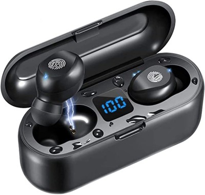 COREGENIX Newly Launched Power TWS Earbuds with Power Bank, Bluetooth 5.1, 75hrs Playtime Bluetooth Headset(Black, True Wireless)